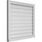 Ekena Millwork Vertical Surface Mount PVC Gable Vent: Functional, w/ 2"W x 2"P Brickmould Sill Frame, 30"W x 28"H GVPVE30X2803SF - alternate 3